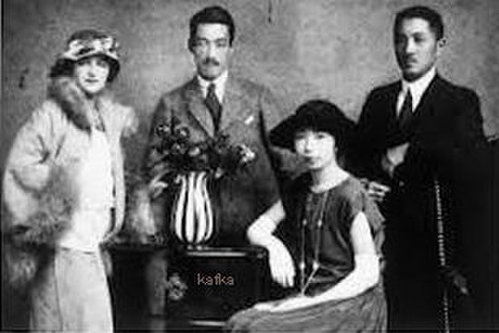 1922年の渡仏時の森茉莉