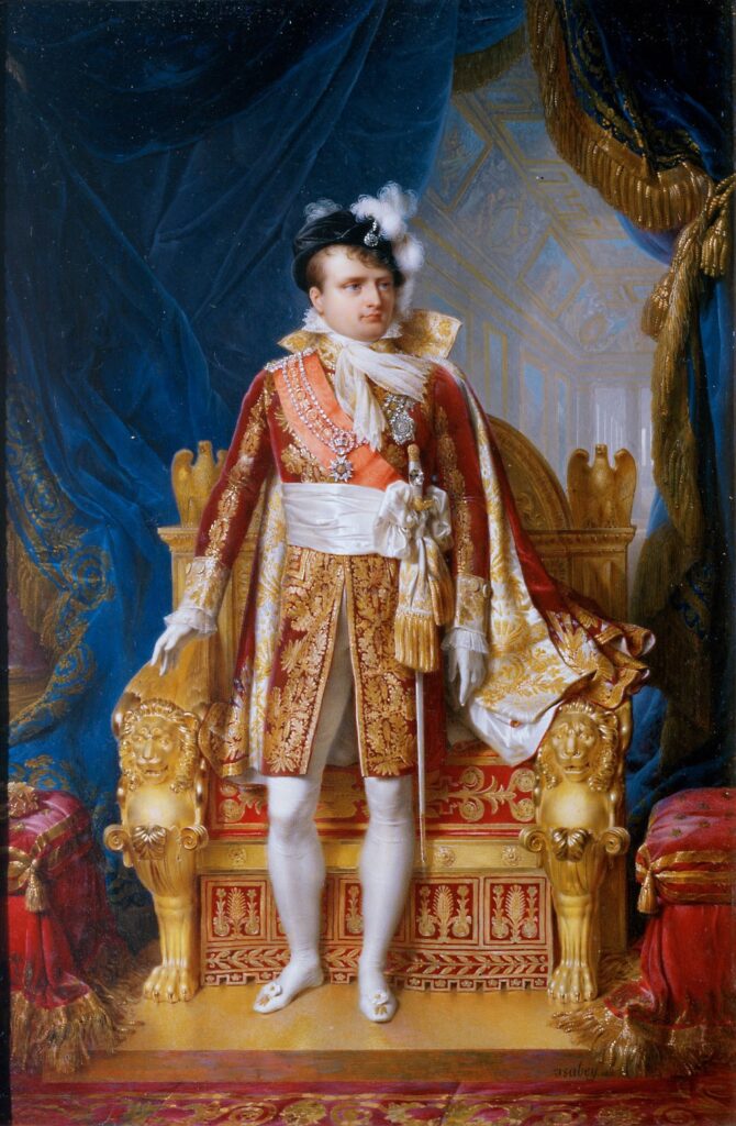 Kaiser Napoleon painted by Jean-Baptiste Isabey