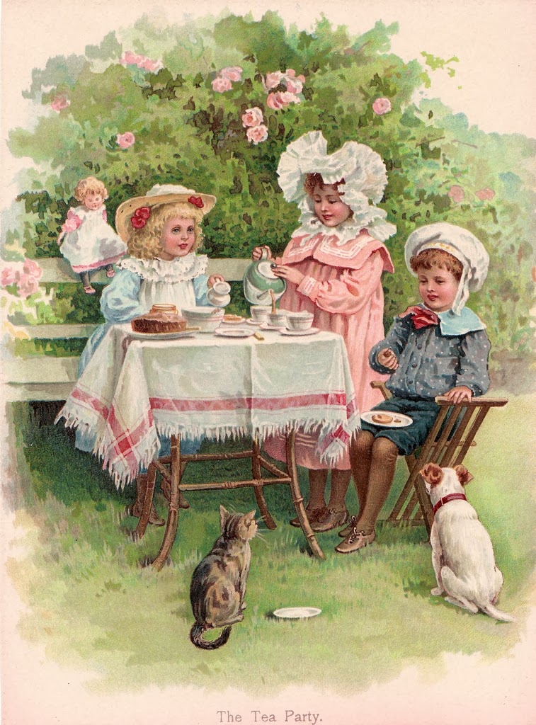 Nursery tea by Karen Lunagirl
