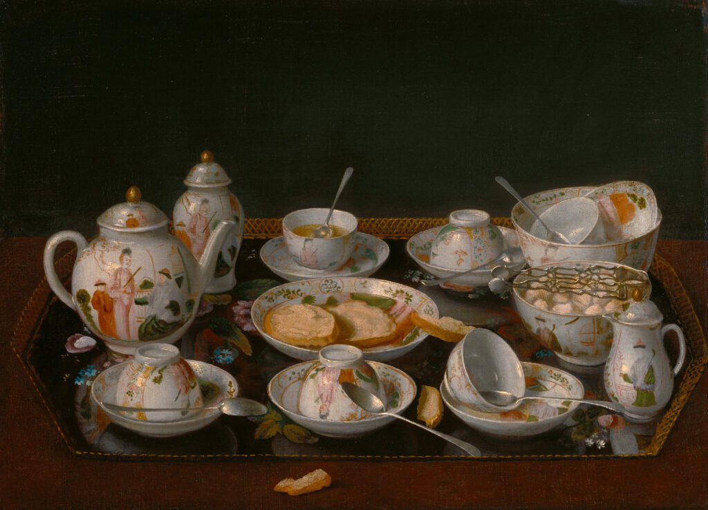 Tea Set c. 1781–1783, painting by Jean-Étienne Liotard
