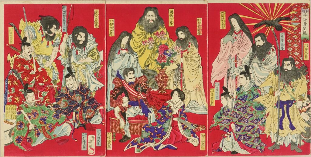 明治天皇と神々