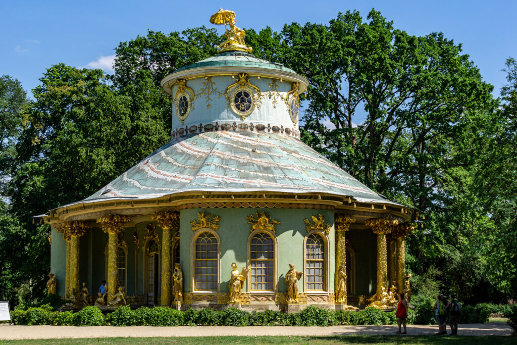 ポツダムにある中国茶館の写真です。