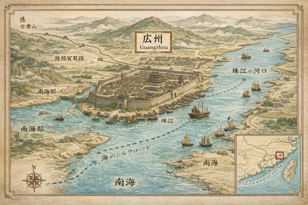 広州の地図
